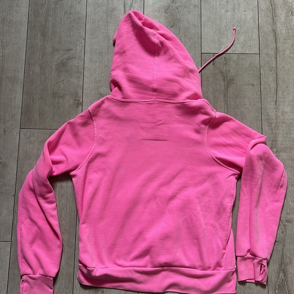 AVIATOR NATION SOLD OUT CLASSIC STYLE SZ M PINK HOODIE WONDERFUL USED CONDITION - Picture 7 of 12